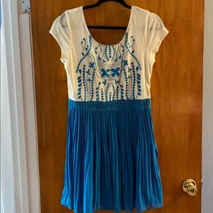 Mediterranean Embroidered Francesca’s Dress